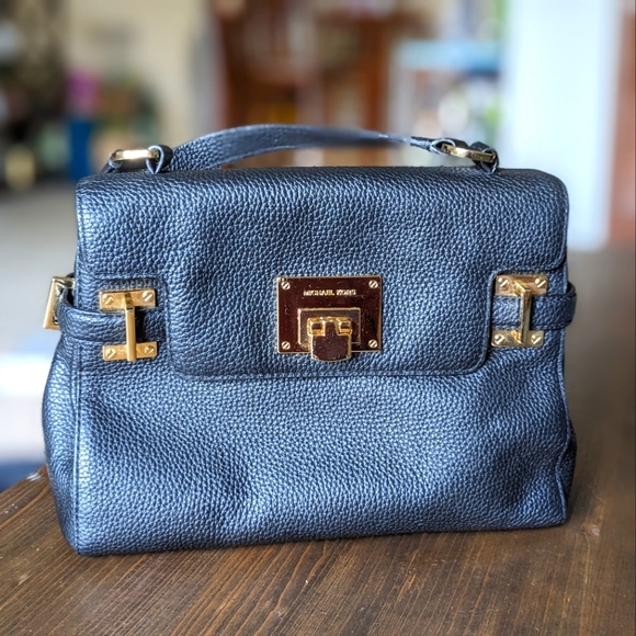 Michael Kors Black Satchel - Picture 1 of 9